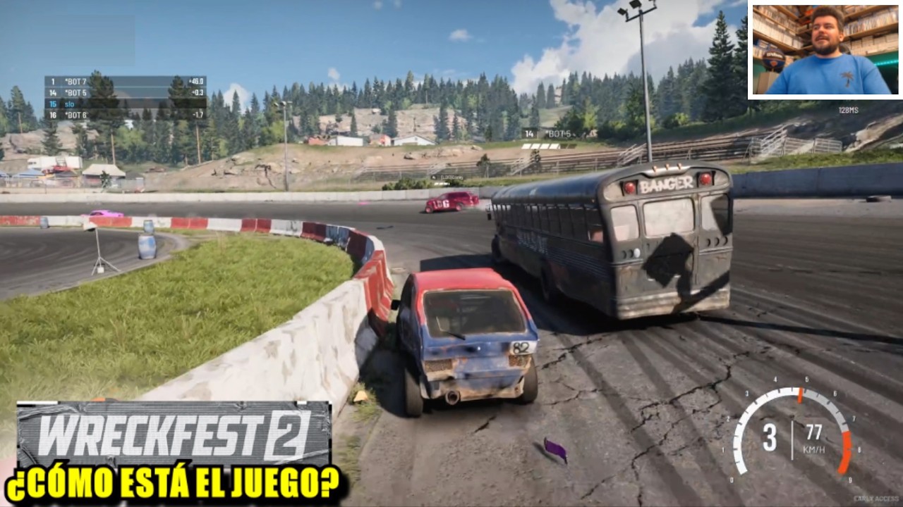 WRECKFEST 2... ¿cómo está el juego 1 AÑO DESPUÉS? 🏁 Gameplay en Español (PC Steam)