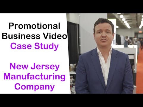 , title : 'Promotional business video case study from NJ manufacturing company'