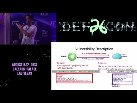 DEF CON 26 IoT VILLAGE - Ben Nassi - Attacking Commercial Smart Irrigation Systems