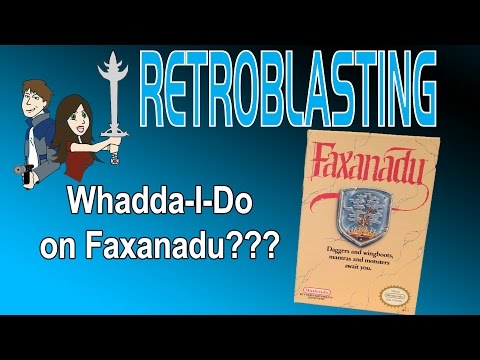 Faxanadu Classic Nintendo NES Video Game Review