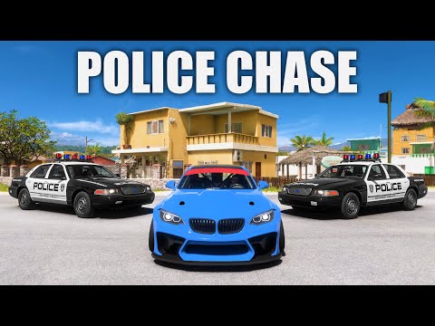 Drift Cars vs Cops - Forza Horizon 5