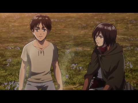 Mikasa Tells Eren Her Feelings - Shingeki no Kyojin S2 E12
