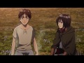 Mikasa Tells Eren Her Feelings Shingeki No Kyojin S2 E12