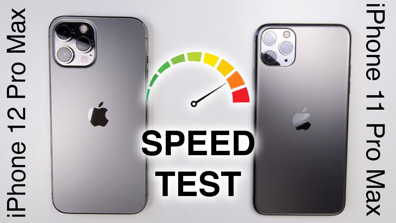 iPhone 12 Pro Max vs iPhone 11 Pro Max SPEED TEST!