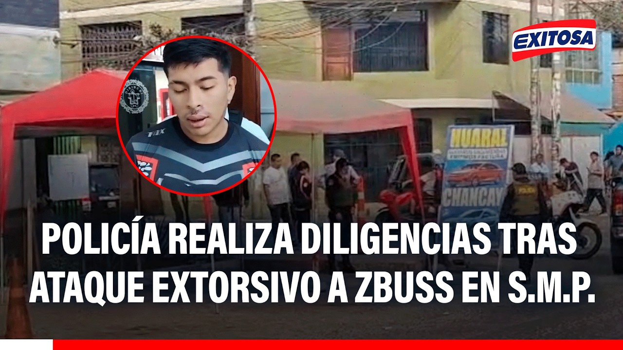 🔴🔵Policía realiza pericia antropológica tras ataque armado contra unidad de ZBuss en S.M.P.