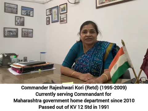 Mrs. Rajeshwari Kori Retd -KV II Alumni – Celebration of KVS Foundation Day