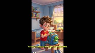 The Boy Who Missed the School Bus 🚍 | Bedtime Story for Kids #shorts #kidsvideo #bedtimestories