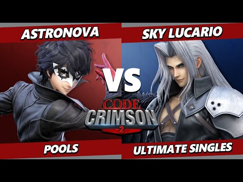 Code Crimson 2 - AstroNova (Joker) Vs. Sky Lucario (Sephiroth) Smash Ultimate - SSBU