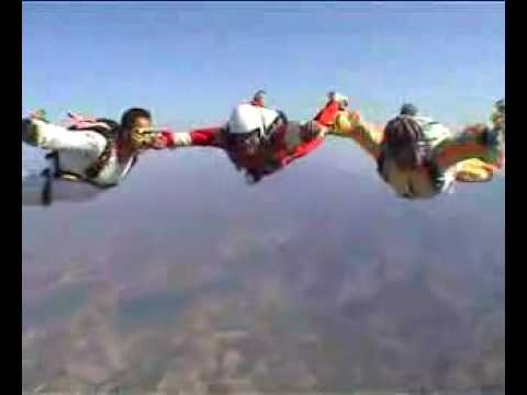 Triple Skydiving