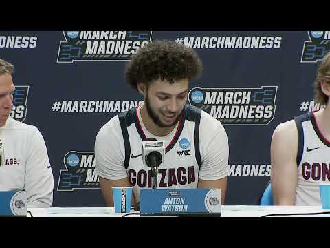 Gonzaga First Round Postgame Press Conference - YouTube