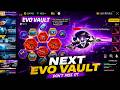 Finally Next Evo Vault Confirm In Free Fire Upcoming Evo Vault Guns In Free Fire