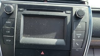 2015 Toyota Camry Radio/HVAC Removal