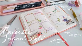Style Journal yang Perlu Dicoba - My Current Favorite Journal Style (Indonesia)