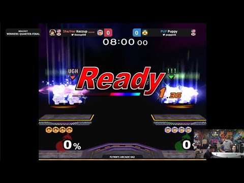 Flynn's Arcade 042 Winners Quarters - Kezzup (Ice Climbers) Vs. Puppy (Ice Climbers) SSBU MELEE