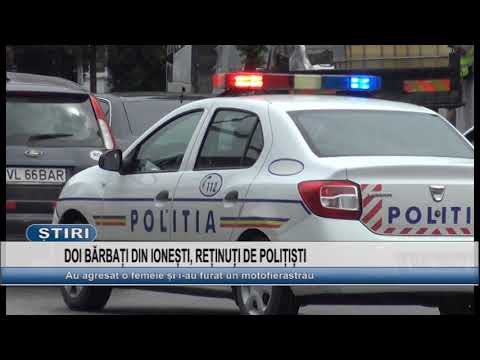 DOI BARBATI DIN IONESTI, RETINUTI DE POLITISTI