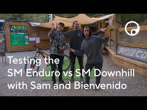 Sam Pilgrim and Bienvenido Aguado - Finding the perfect bike saddle for Bikepark laps