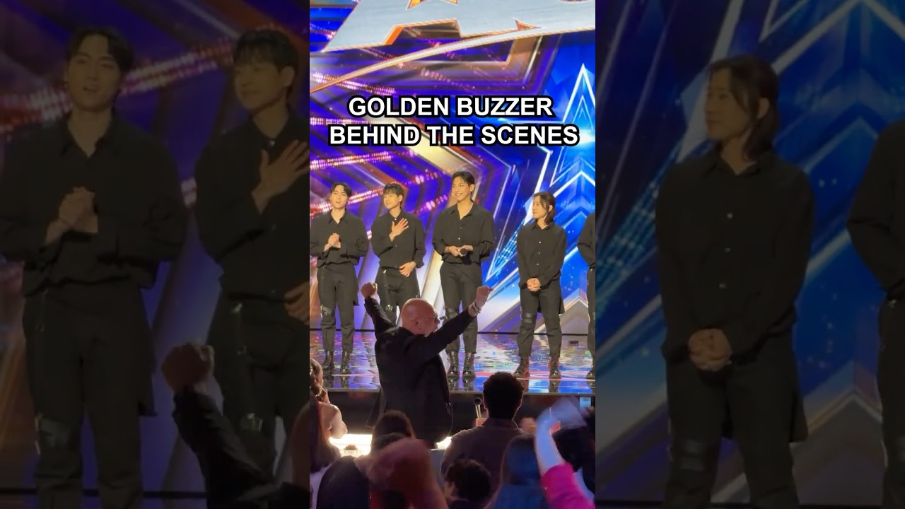 Golden Buzzer Behind The Scenes | Hundred Fingers | AGT thumbnail