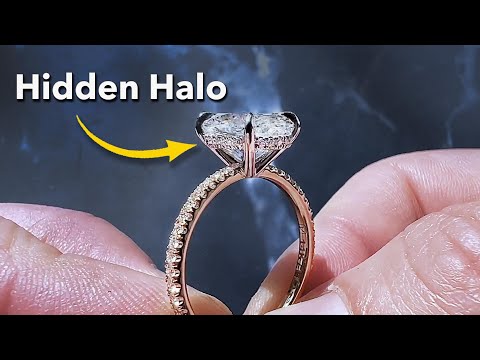 Hidden Halo Engagement Ring - What It Is & Why You Need One