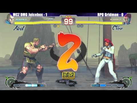 SSF4 AE 2012 Top 16 MCZ DMG Juicebox vs RPD Gridman - WB6 Road to Evo 2012