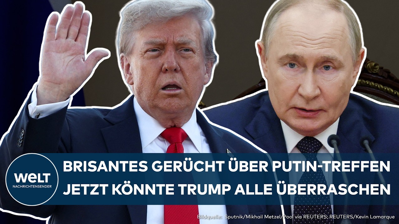 UKRAINE: Alaska! Brisantes Gerücht über Putin-Treffen! Diese Trump-Taktik wirft massive Fragen auf