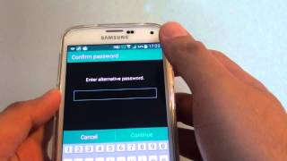 Samsung Galaxy S5: How to Remove Finger Lock on the Lock Screen