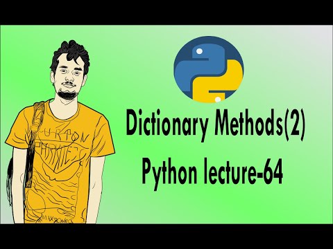 Python Bangla Tutorials 64 Dictionary Methods 02