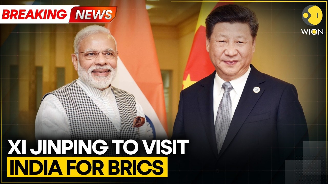 Xi Jinping's  First India Visit in 7 Years | WION Breaking News