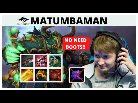 SECRET.MATUMBAMAN WRAITH KING WITH 14KILLS - DOTA 2 7.28 GAMEPLAY