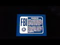 Blue FBI Warning Screen 1991 1997