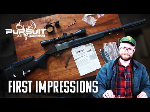 Traditions Pursuit XT PRO Unboxing and First Impressions | Beginner Muzzleloading