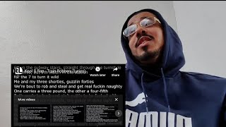 Kool G Rap - Train Robbery (Reaction) | They went all out off them 40s lol