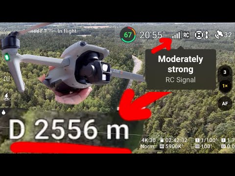 DJI Air 3 - O4 transmission Range Test in Europe + FCC Unlock