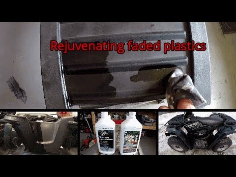 Restoring Faded Plastics (Boiled Linseed Oil & Mineral Spirits)
