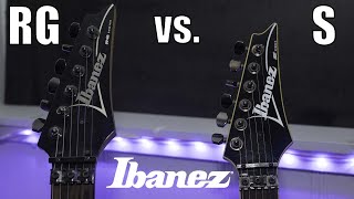 Video thumbnail for IBANEZ RG VS THE IBANEZ S SERIES: They're both great options! by Brian Bower