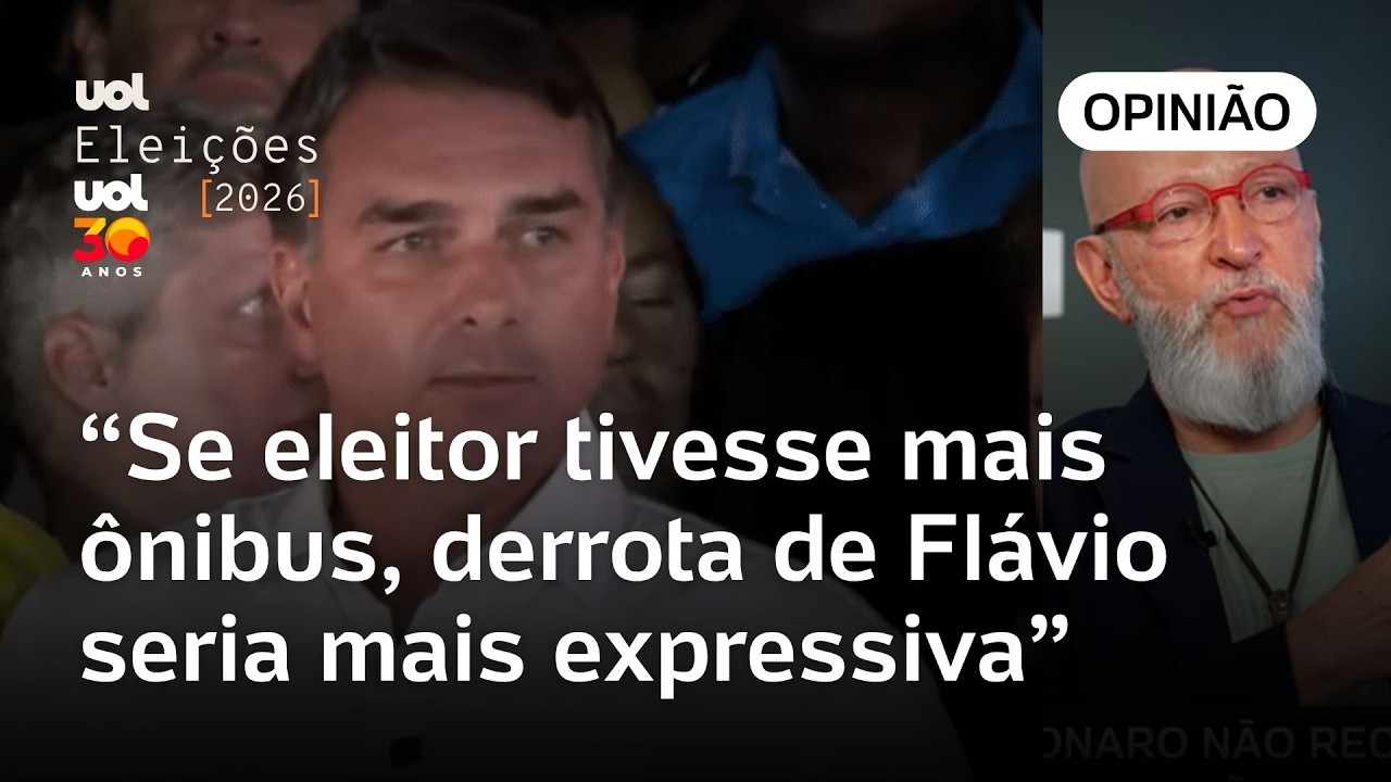 Derrota de Flávio Bolsonaro seria ainda mais expressiva se o eleitor tivesse mais ônibus | Josias