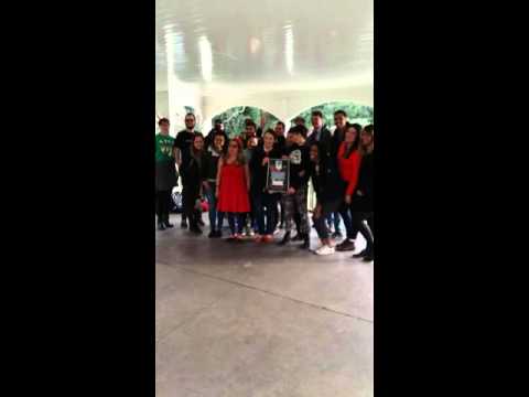 Behind the scenes ..Forro Flashmob