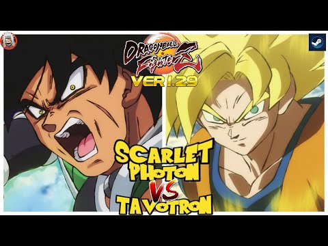 DBFZ tavotron221 vs Scarlet Photon - Crazy fights - Ver 1.29