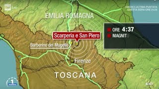 Terremoto del Mugello, circa 600 sfollati - Unomattina 11/12/2019