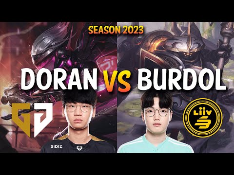 Gen Doran vs LSB Burdol - Doran FIORA vs JAX Top - KR Ranked