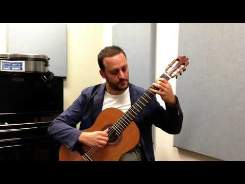 Barrios: La Catedral, 3rd movement "Allegro Solemne" - Tariq Harb, Guitar