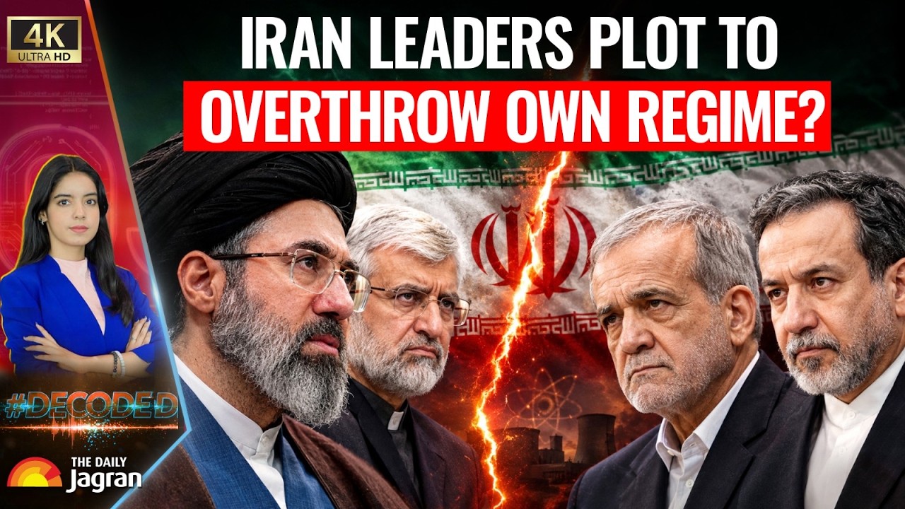 Iran Splits! US War Tears Islamic Regime Apart? Iran Leaders Demand President's Ouster | Decoded