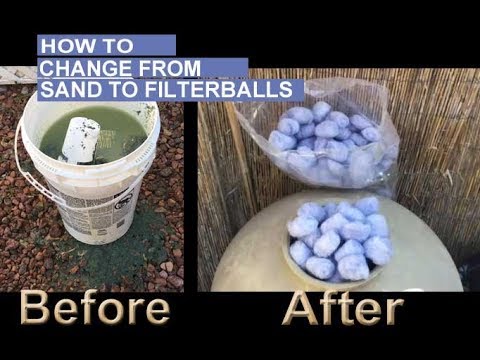 How To Change From Sand to FilterBalls