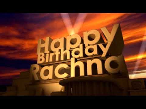 Happy Birthday Rachna