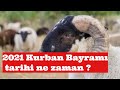 Kurban bayrami tarihi ne zaman 2021