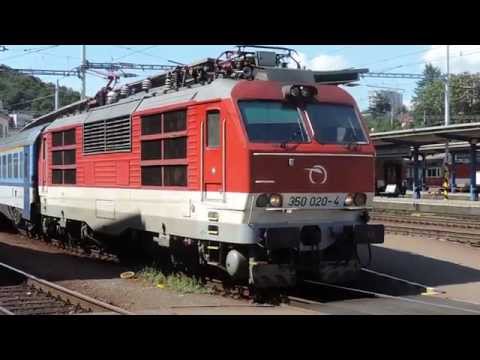 Stret dvoch vlakov EC 276 a 277 "Slovan"