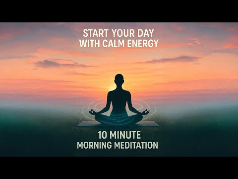 Start Your Day With Calm Energy | 10 Minute Morning Meditation | Daily Meditation