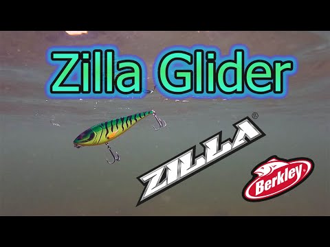 Vobler Berkley Zilla Glider 10cm 18g Roach S