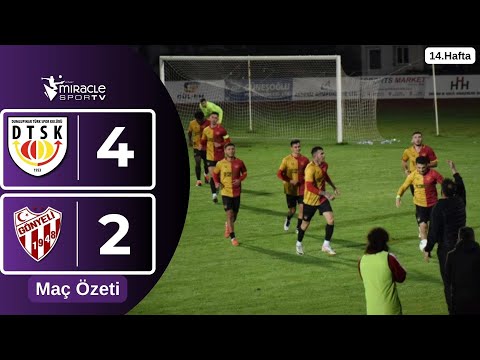 Tremeşeli H. Dumlupınar 4-2 Gönyeli SK (14.Hafta Maç Özeti)