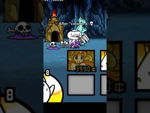 The Power of “Catamins” 💪 (Battle cats)