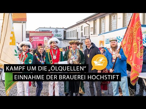 Symbolischer "Kampf um die Ölquellen" bei der Brauerei Hochstift | 2023 | Wir lieben Foaset